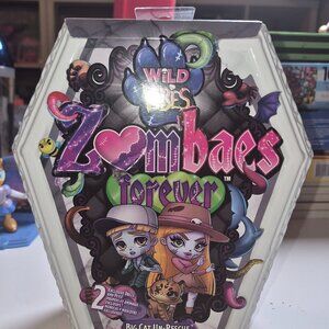 Zombaes Forever Wild Vibes Big Cat Un-Rescue Doll Set.